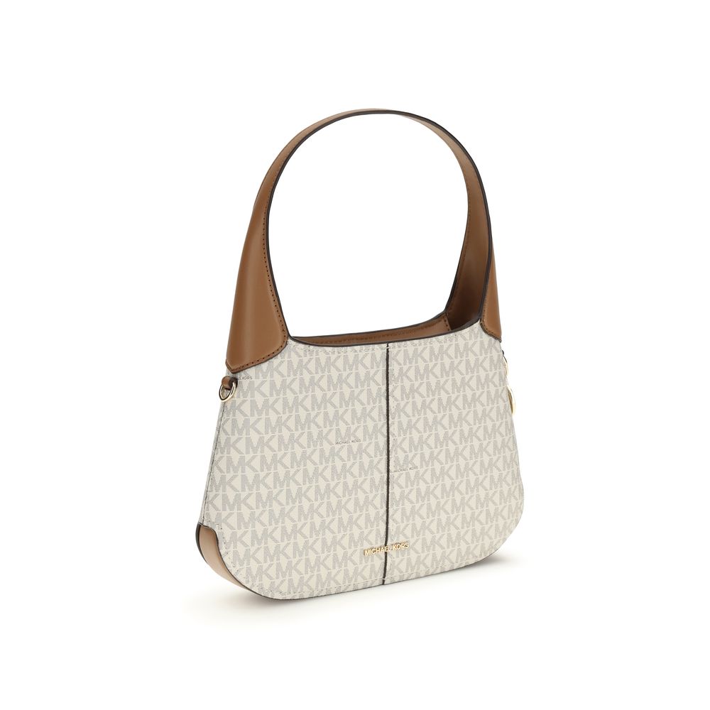 Michael Kors Beige Cotton Shoulder Bag - Small Alice