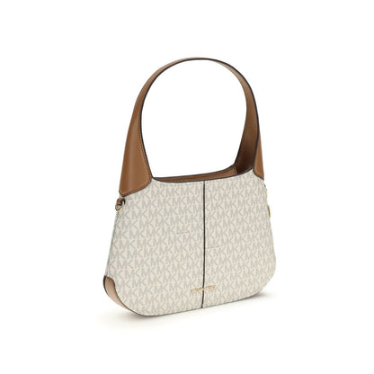 Michael Kors Beige Cotton Shoulder Bag - Small Alice