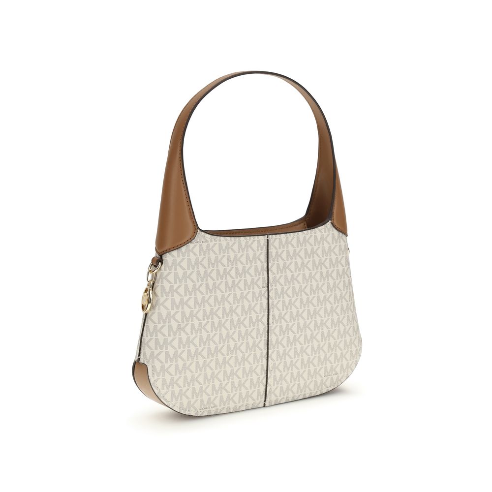 Michael Kors Beige Cotton Shoulder Bag - Small Alice