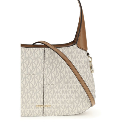 Michael Kors Beige Cotton Shoulder Bag - Small Alice