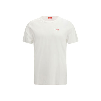 Diesel T-Angie-Od White Cotton T-Shirt