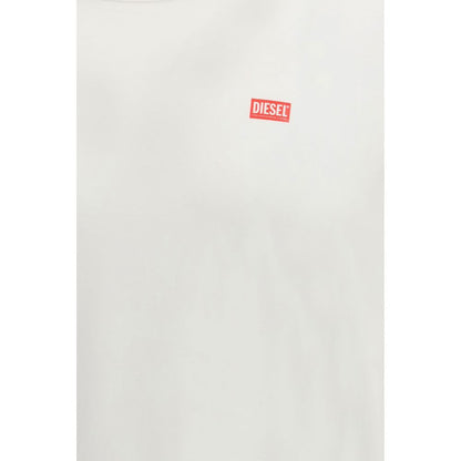 Diesel T-Angie-Od White Cotton T-Shirt