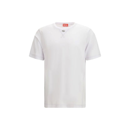 Diesel Black Cotton T-Shirt - T-madjust-tr