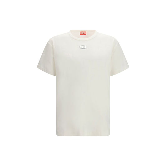 Diesel T-Norm-IOD White Cotton T-Shirt