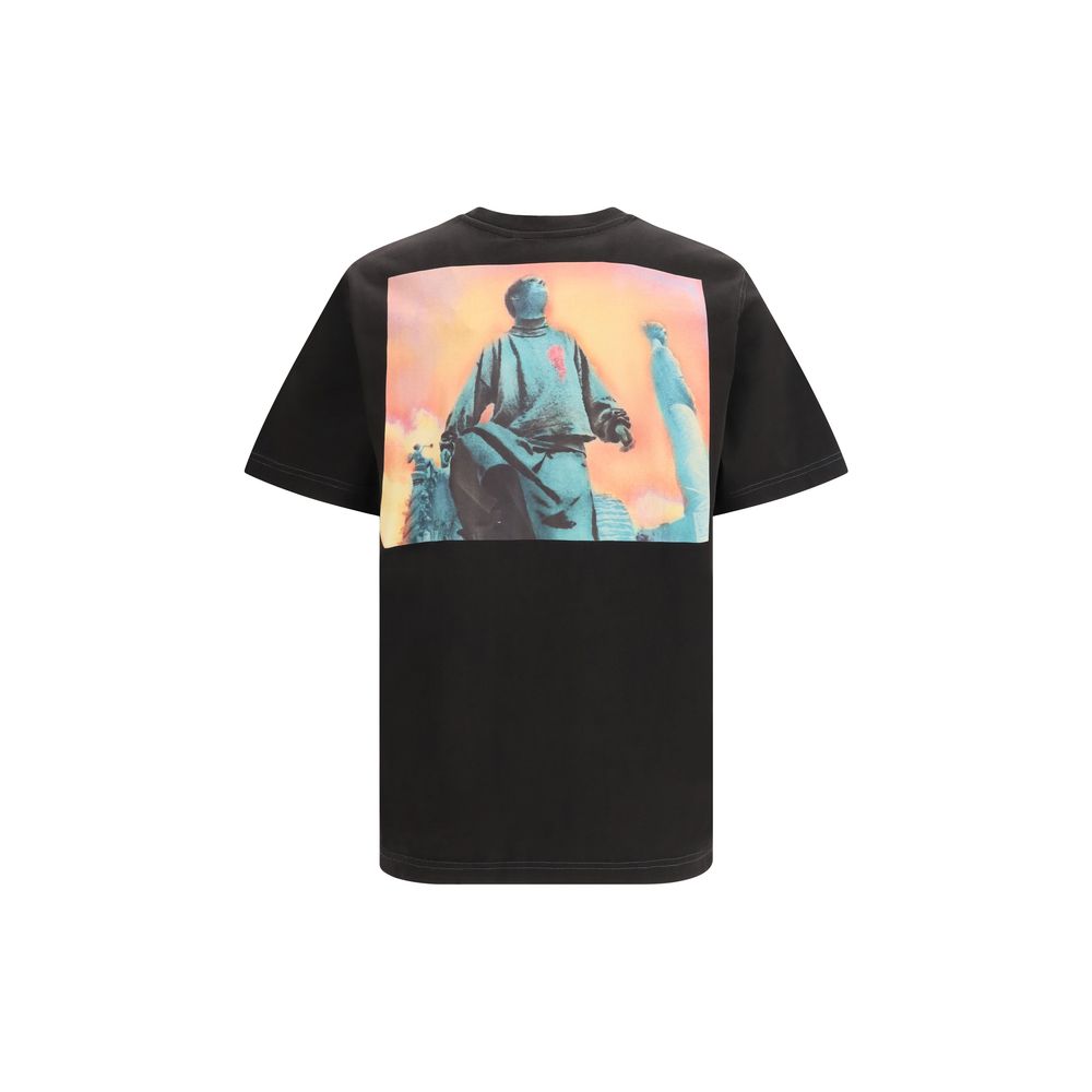 Diesel T-Adjust-V10 Black Cotton T-Shirt