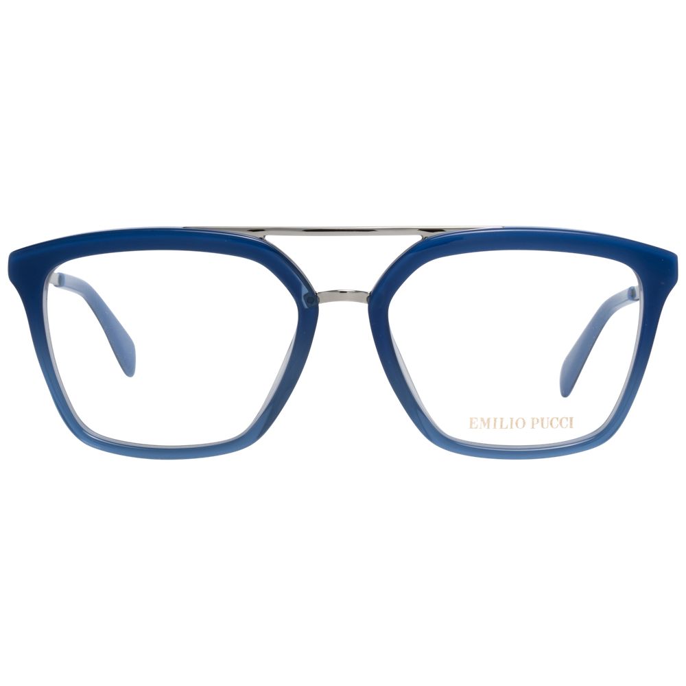 Emilio Pucci Women’s Optical Glasses – Blue Full-Rim Frame, 52mm