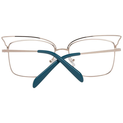 Emilio Pucci Women’s Turquoise Optical Glasses – Full-Rim Frame