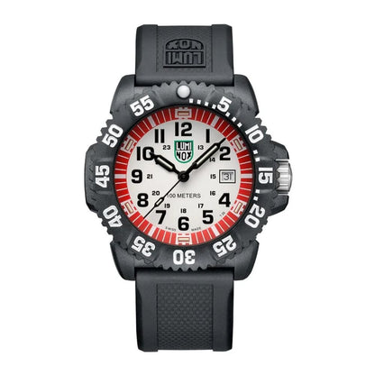 Luminox Black Resin Sport Watch for Men with Quartz Movement