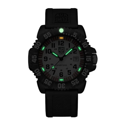 Luminox Black Resin Sport Watch for Men with Quartz Movement