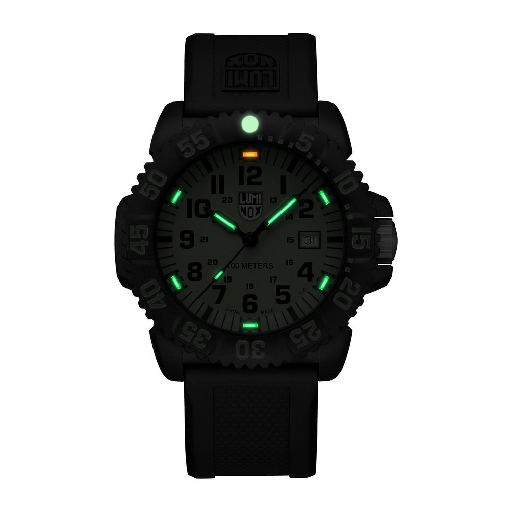 Luminox Men’s Black Resin Sport Watch with Carbon Case