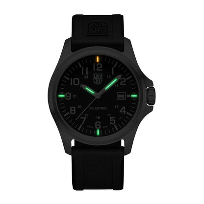 Luminox Men's Black Resin Watch with Swiss Quartz Movement