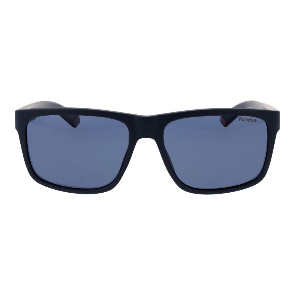 Polaroid Men's Blue Polycarbonate Sunglasses – Polarized Protection