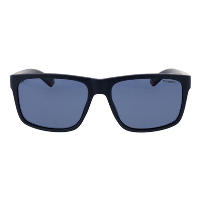 Polaroid Men's Blue Polycarbonate Sunglasses – Polarized Protection