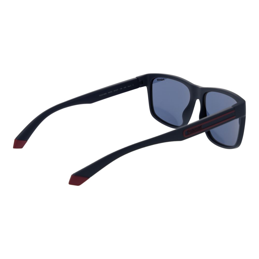 Polaroid Men's Blue Polycarbonate Sunglasses – Polarized Protection