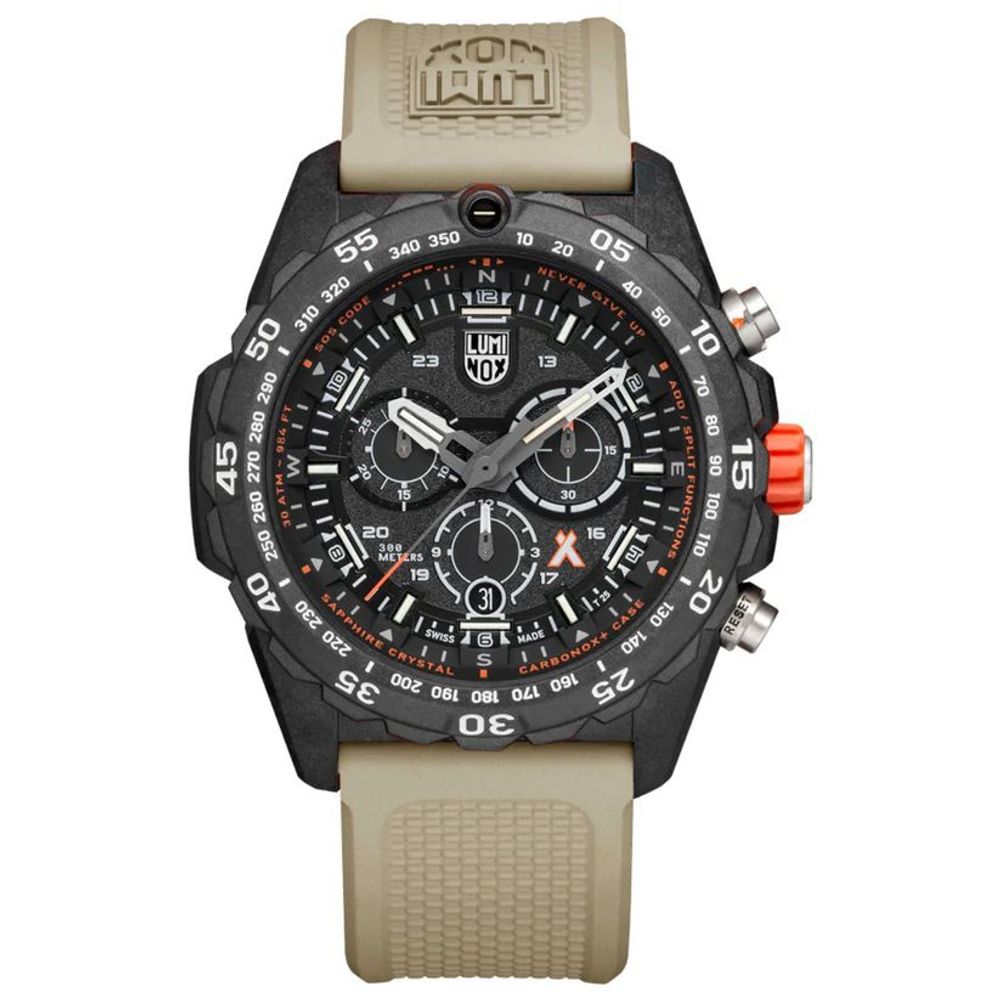 Luminox Men's Beige Resin Sport Watch with Chronograph