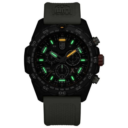 Luminox Men's Beige Resin Sport Watch with Chronograph