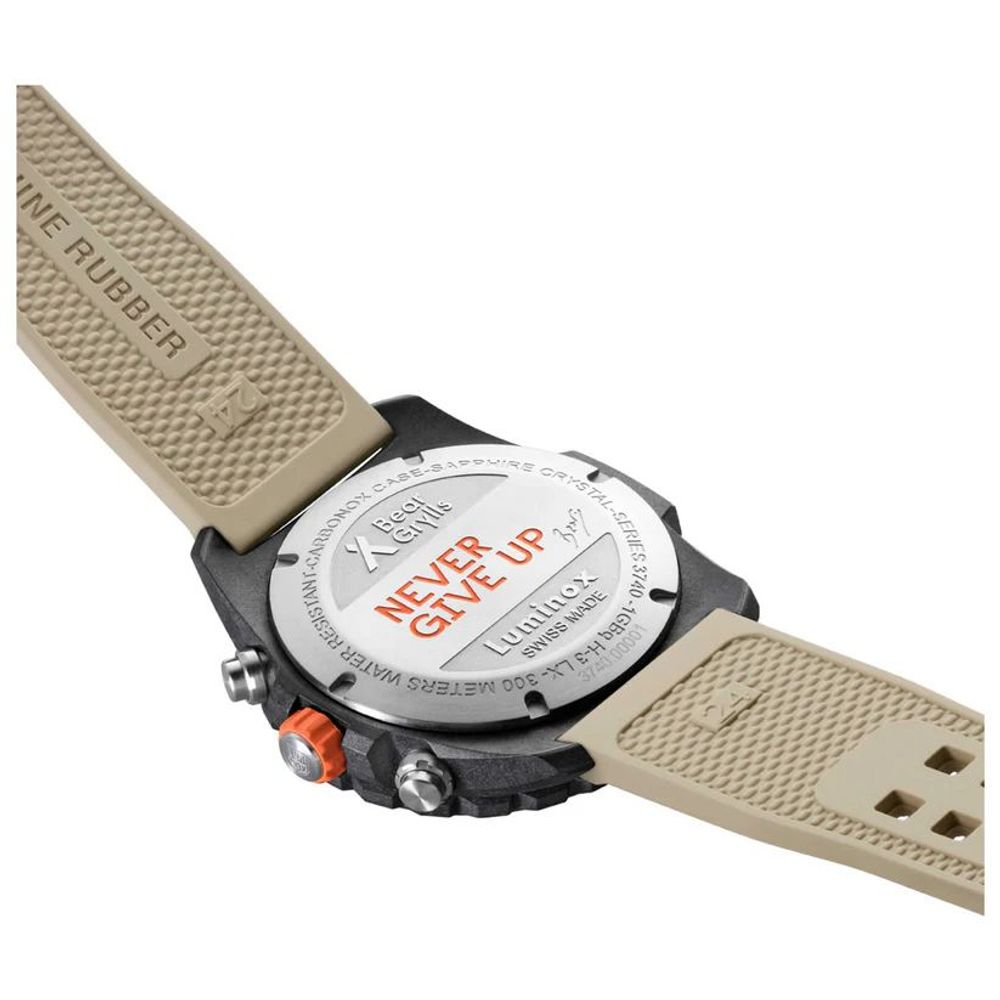 Luminox Men's Beige Resin Sport Watch with Chronograph