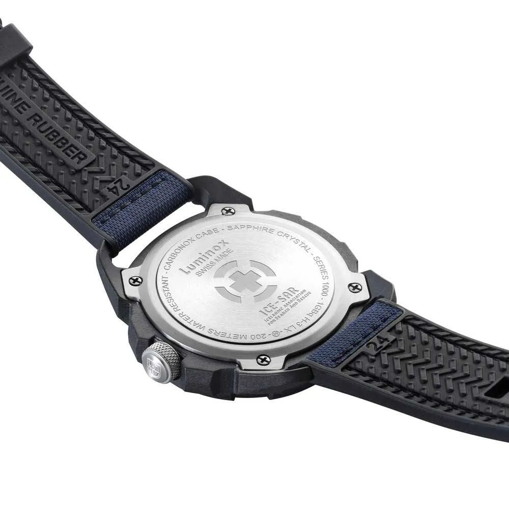 Luminox Men's Quartz Blue Resin Sport Watch with Sapphire Glass