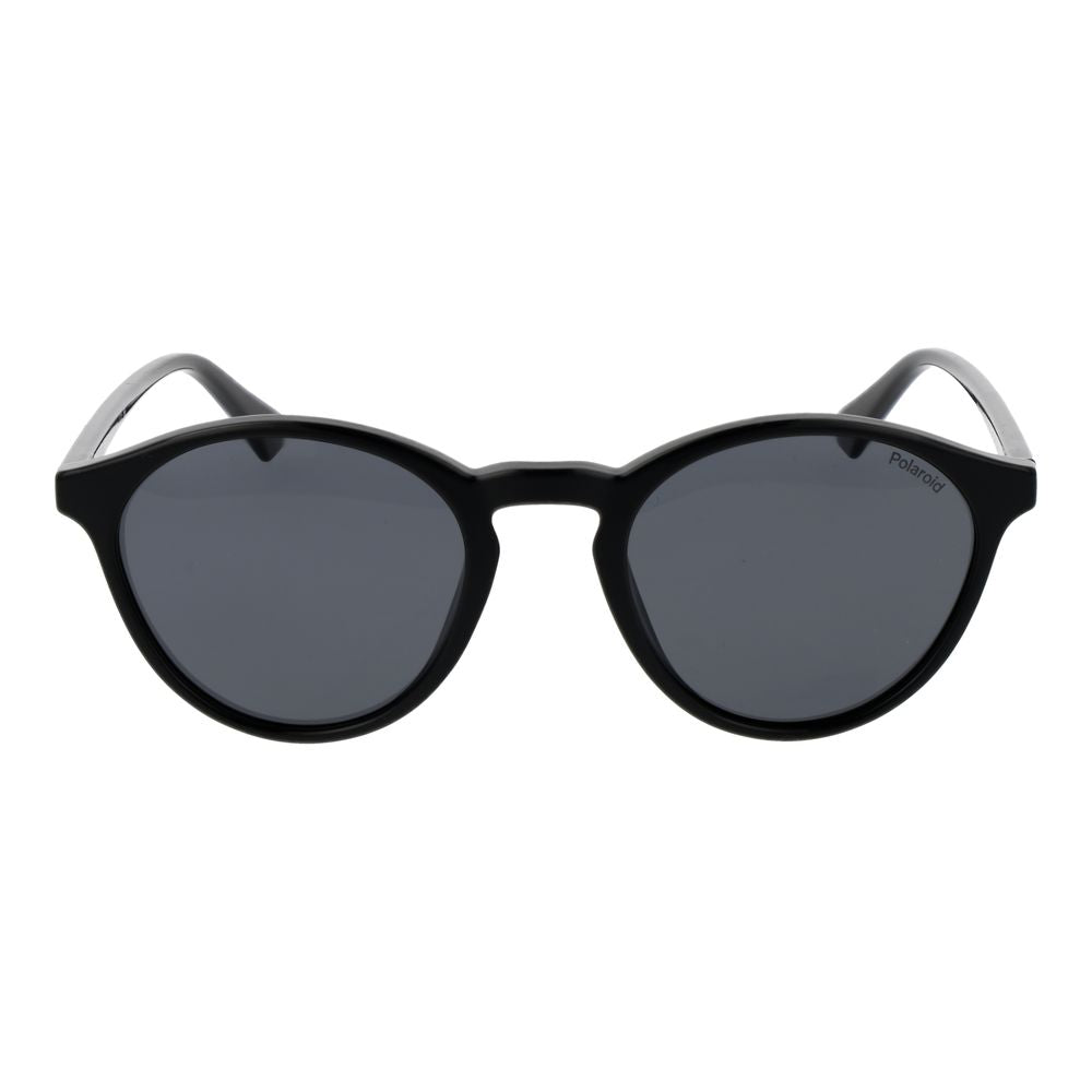 Polaroid Men’s Sunglasses – Black Polycarbonate Frame, Grey Polarized Lenses