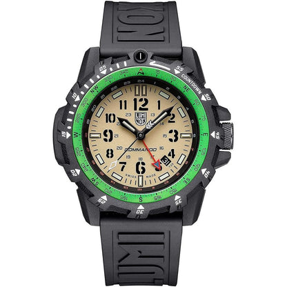 Luminox Men's Black Resin Sport Watch with Dual Time Function