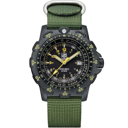 Luminox Men's Nylon Sport Watch, Green Strap, Bold Design