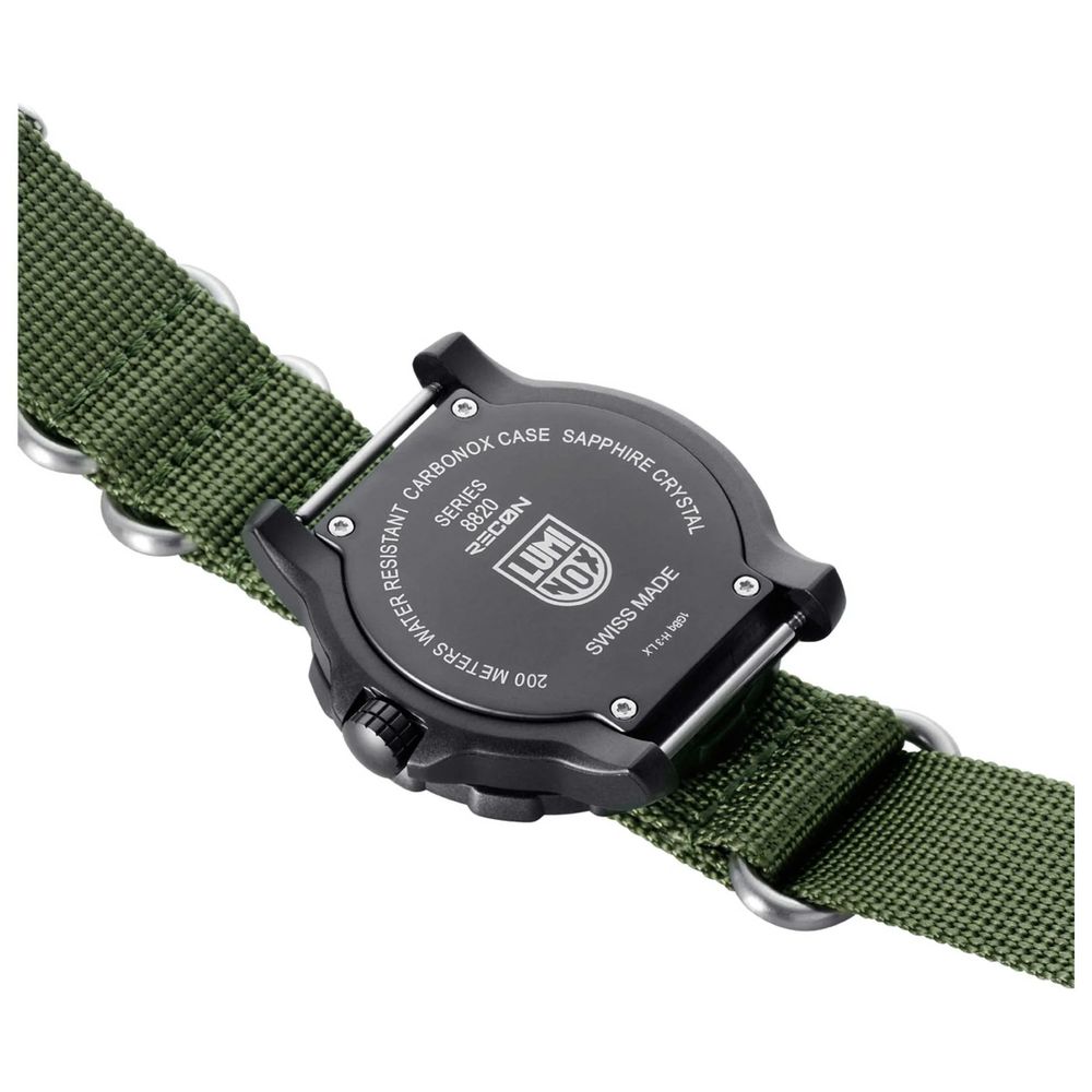 Luminox Men's Nylon Sport Watch, Green Strap, Bold Design