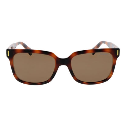 Polaroid Unisex Sunglasses – Brown Polycarbonate Frame, Polarized Lenses