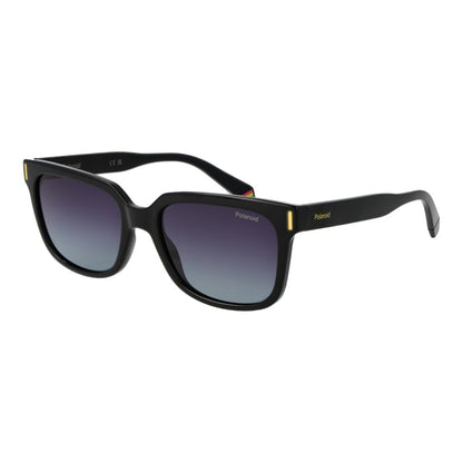 Polaroid Unisex Sunglasses – Black Polycarbonate Frame, Polarised Lenses