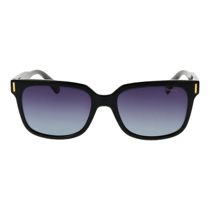 Polaroid Unisex Sunglasses – Black Polycarbonate Frame, Polarised Lenses