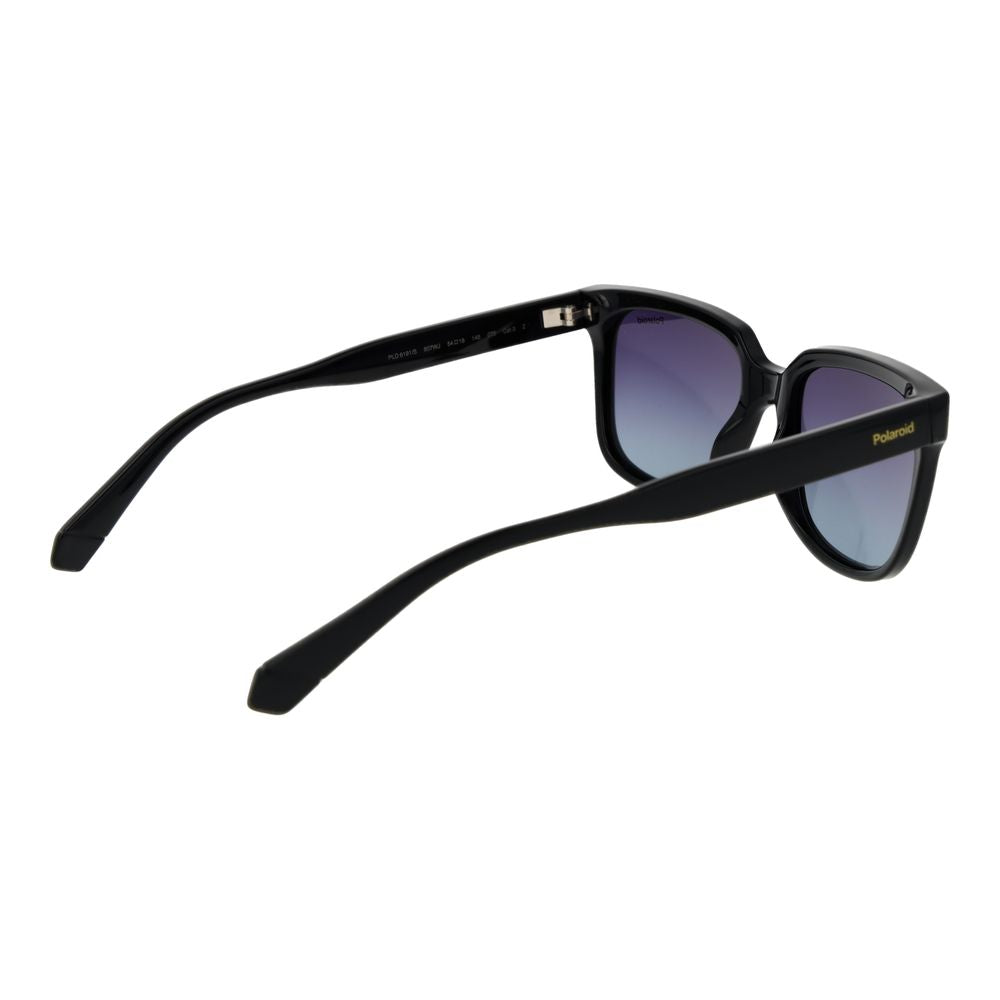 Polaroid Unisex Sunglasses – Black Polycarbonate Frame, Polarised Lenses