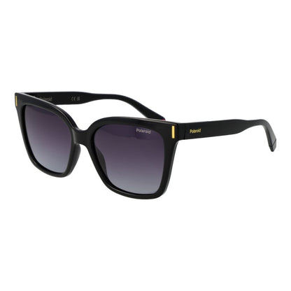 Polaroid Women's Sunglasses – Black Polycarbonate Frame, Grey Polarized Lenses