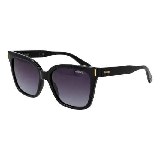 Polaroid Women's Sunglasses – Black Polycarbonate Frame, Grey Polarized Lenses
