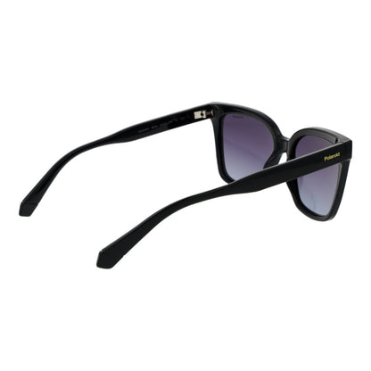 Polaroid Women's Sunglasses – Black Polycarbonate Frame, Grey Polarized Lenses