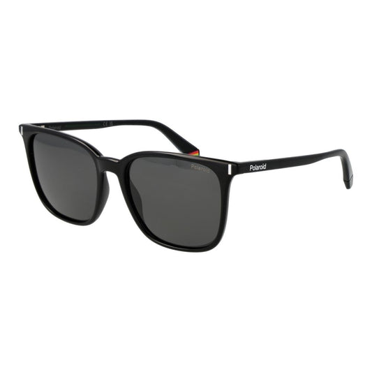 Polaroid Women's Sunglasses – Black Plastic Frame, Grey Polarised Lenses