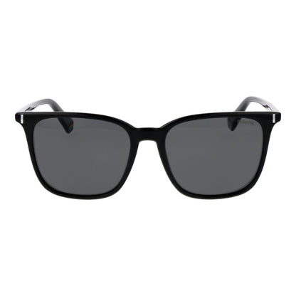 Polaroid Women's Sunglasses – Black Plastic Frame, Grey Polarised Lenses