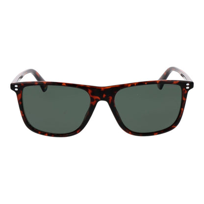 Polaroid Sunglasses – Brown Polycarbonate Frame, Green Lenses