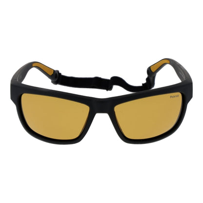 Polaroid Men's Sunglasses – Black Full-Rim Frame, Polarized Lenses