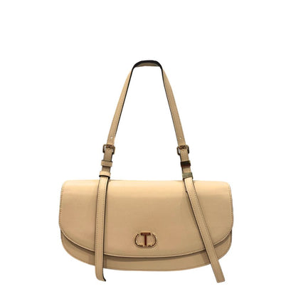 Twinset Yellow PU Women Crossbody Bag