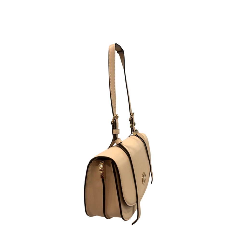 Twinset Yellow PU Women Crossbody Bag