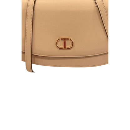 Twinset Yellow PU Women Crossbody Bag