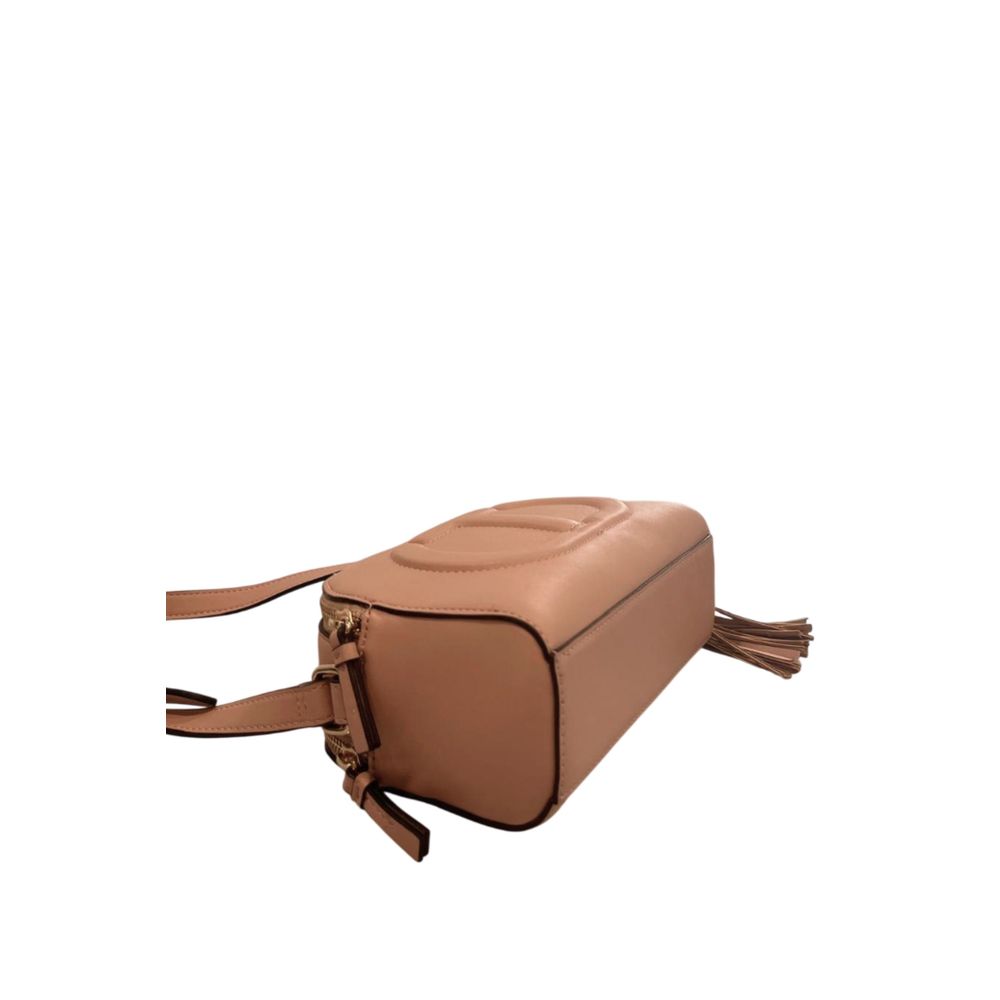 Twinset Pink Faux Leather Women Crossbody Bag