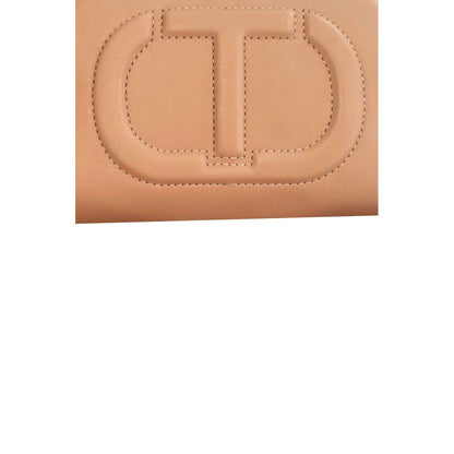 Twinset Pink Faux Leather Women Crossbody Bag