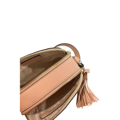 Twinset Pink Faux Leather Women Crossbody Bag