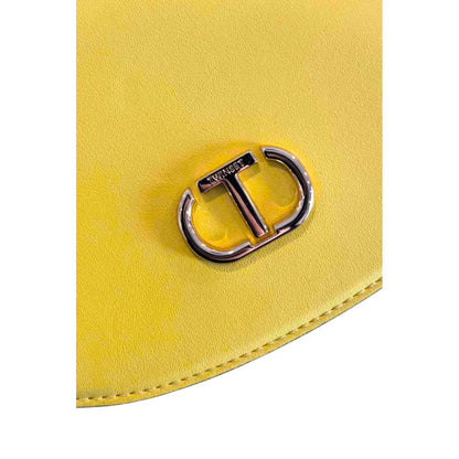 Twinset Bicolor Polyethylene Crossbody Bag