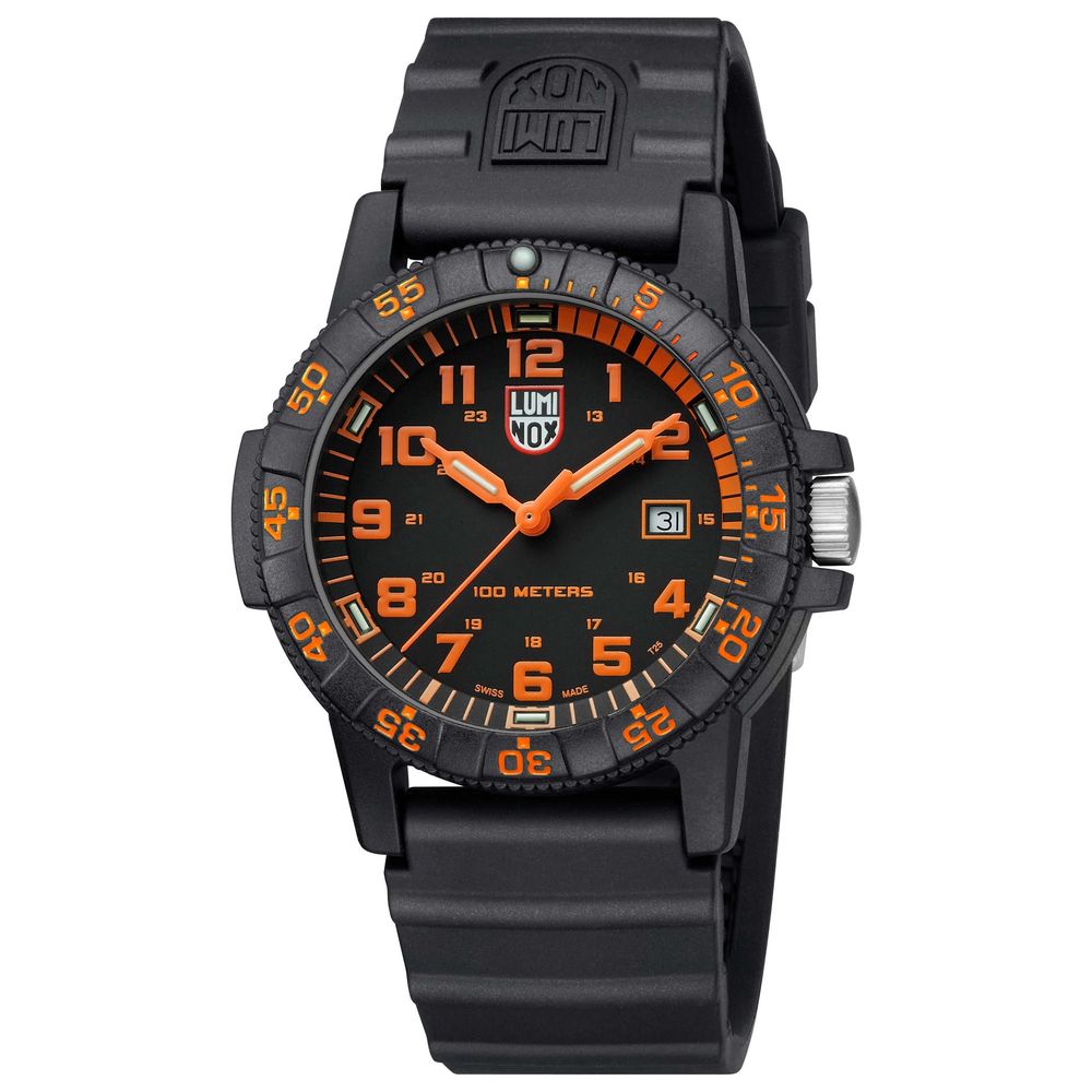 Luminox Men's Black Resin Sport Watch with Quartz Movement