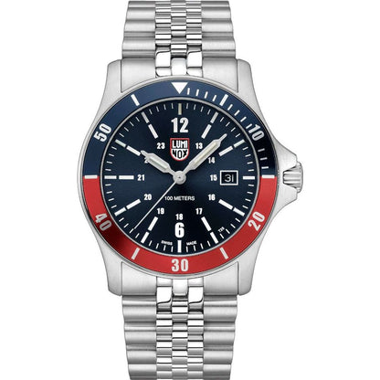 Luminox Men's Gray Stainless Steel Sport Watch with Timer