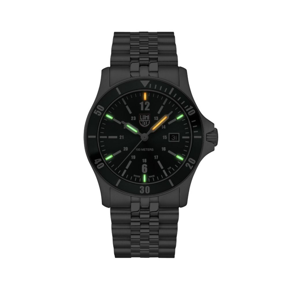 Luminox Men's Stainless Steel Gray Sport Watch with Timer