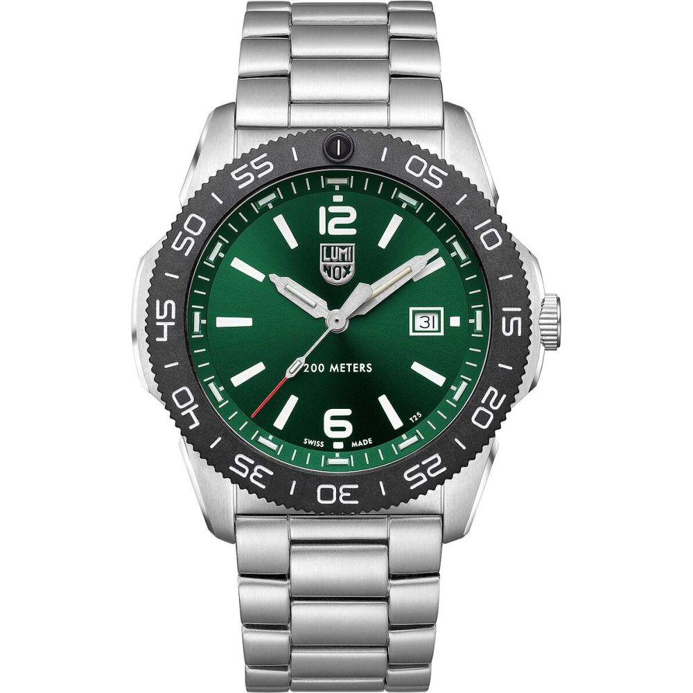 Luminox Men’s Gray Stainless Steel Sport Watch with Luminosity