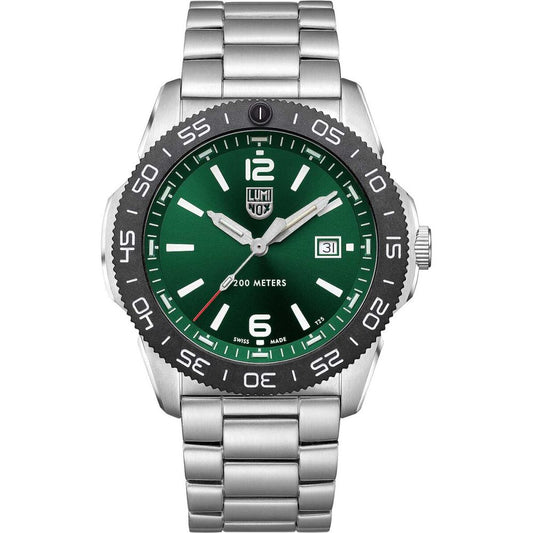 Luminox Men’s Gray Stainless Steel Sport Watch with Luminosity