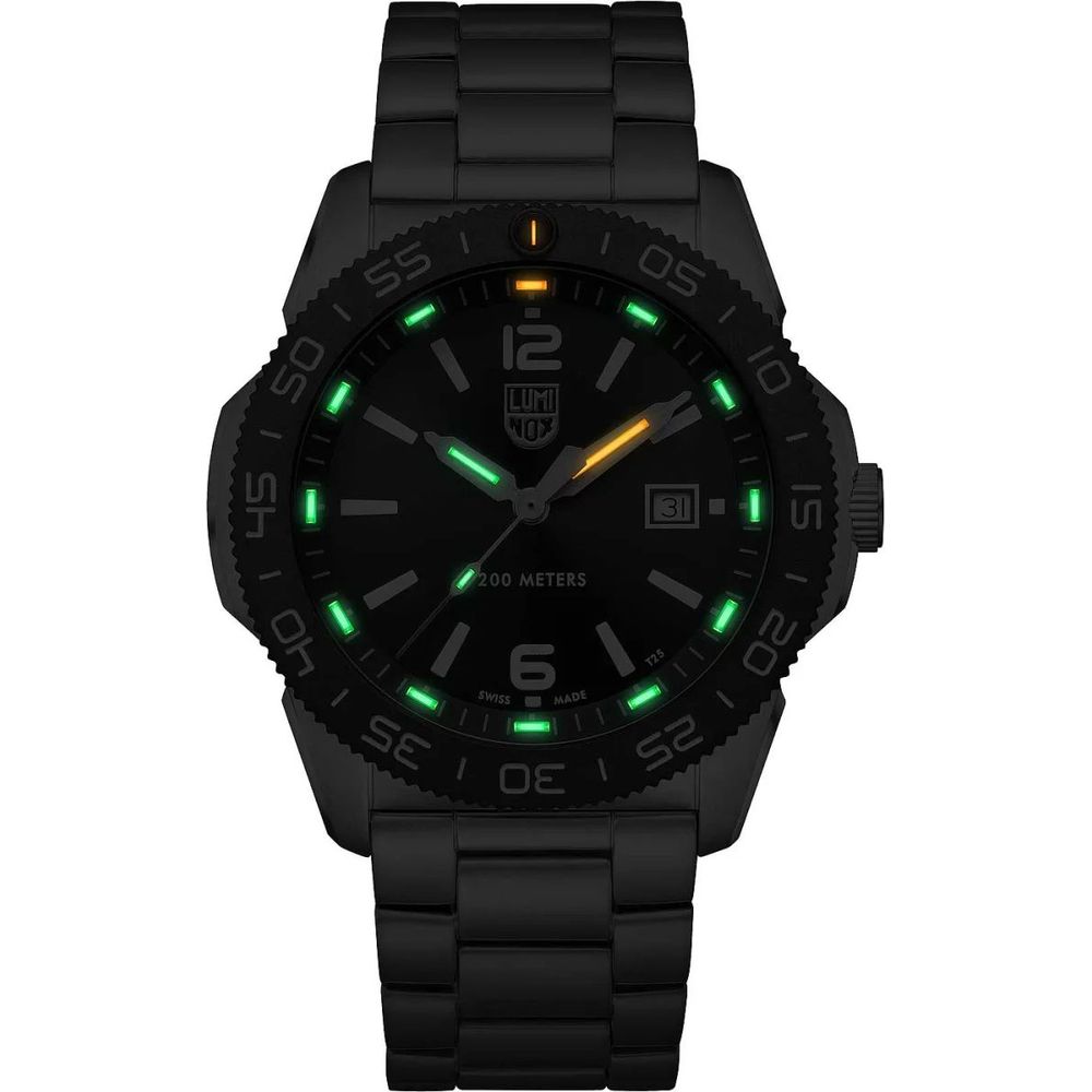 Luminox Men’s Gray Stainless Steel Sport Watch with Luminosity